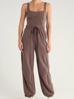 Inbound stretch cotton jumpsuit